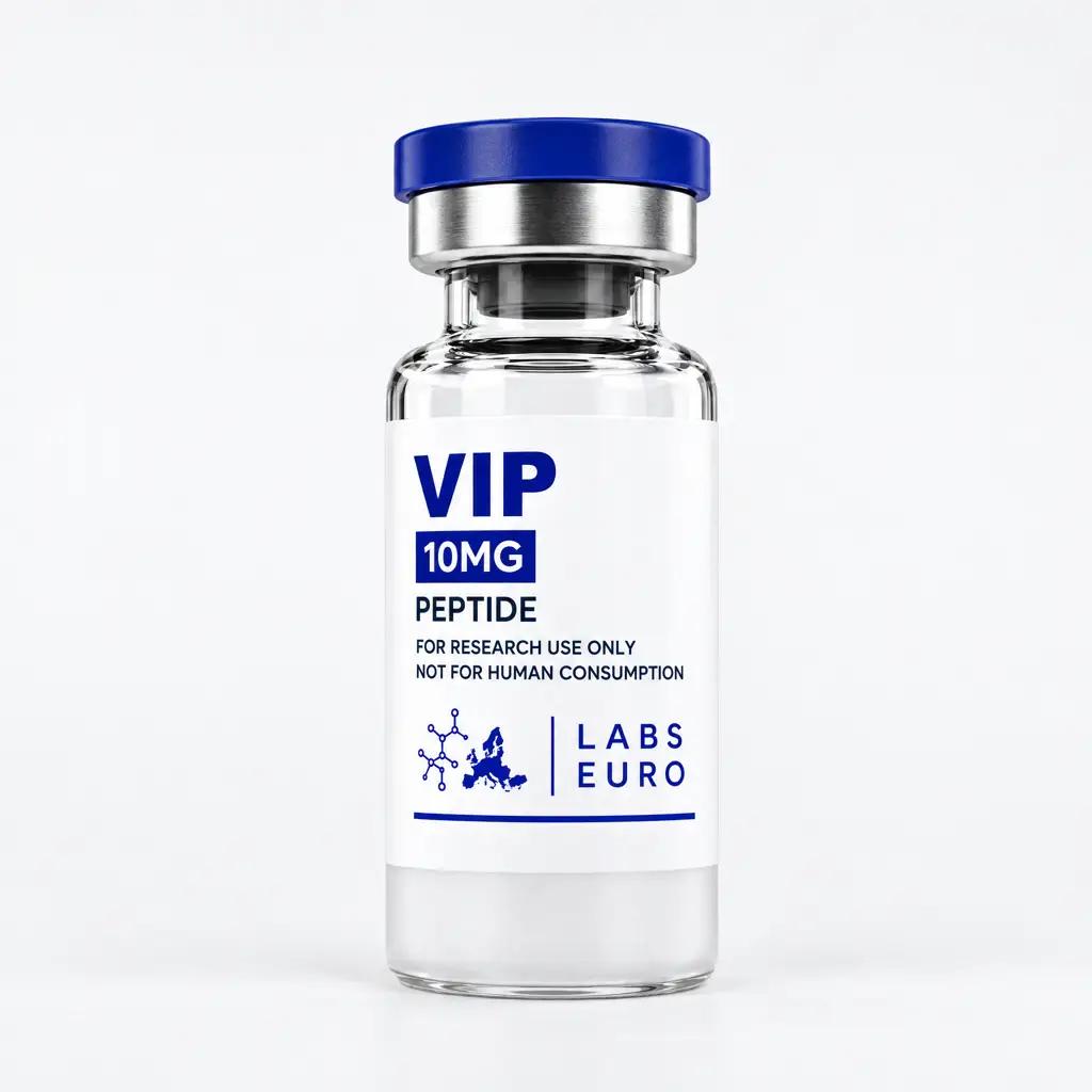 VIP: Illustrative labelled single vial; the kit contains ten unlabelled vials
