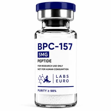 BPC-157 Vial, lyophilisiertes Forschungsreagenz (RUO), Eurolabs Peptides
