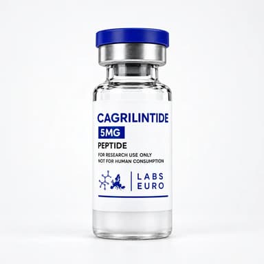 Cagrilintide: Illustrative labelled single vial; the kit contains ten unlabelled vials
