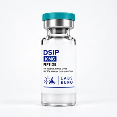 DSIP: illustrative labelled single vial; the kit contains ten unlabelled vials